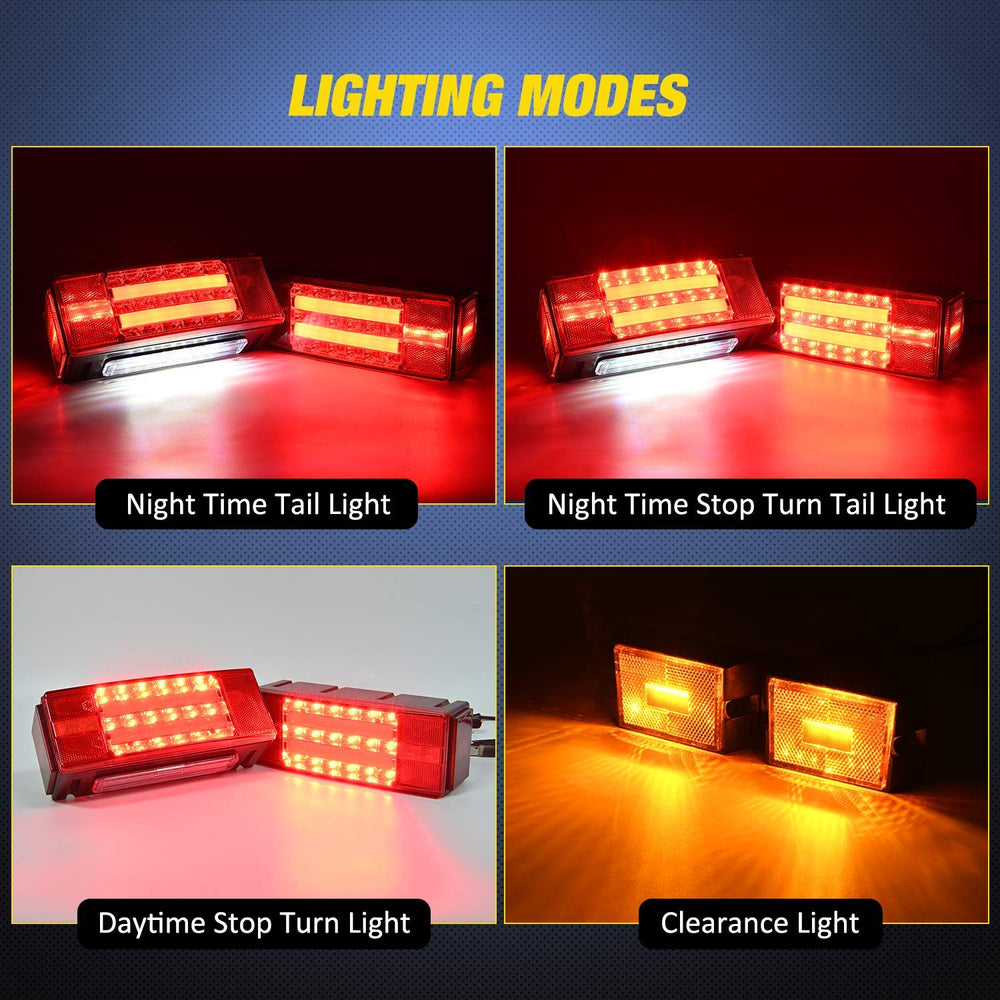 Nilight driver-side unit with license plate light showing integrated illumination benefit