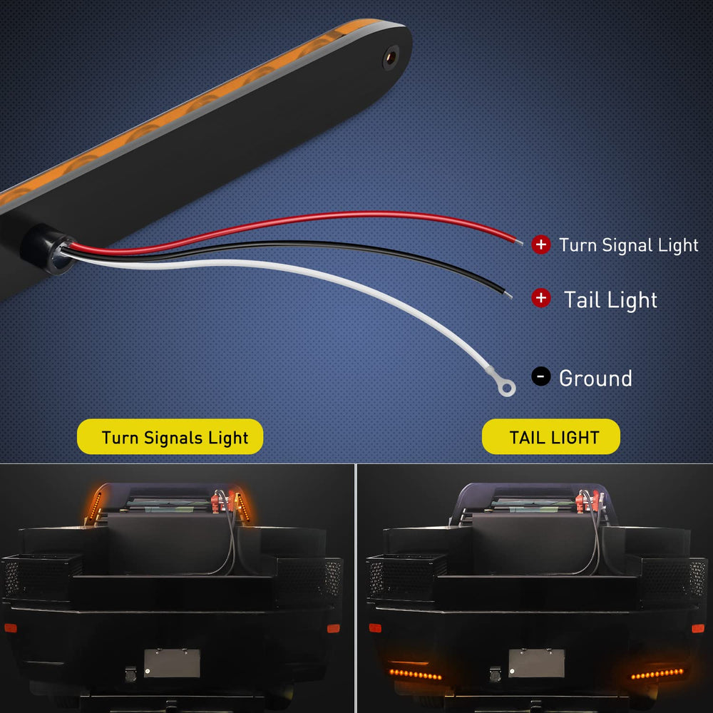 Nilight installed on trailer edge showing scale and clear marker visibility