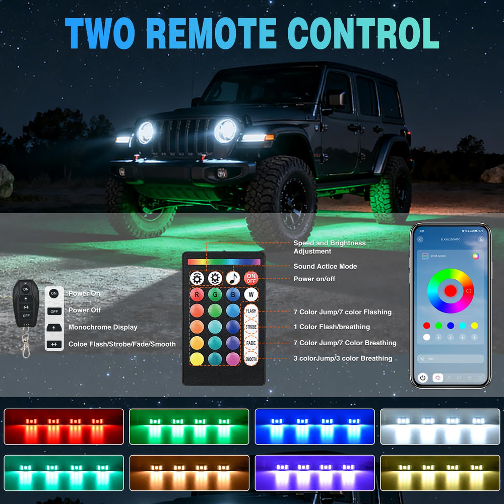 Nilight installed under vehicle, enhances visibility and style at night