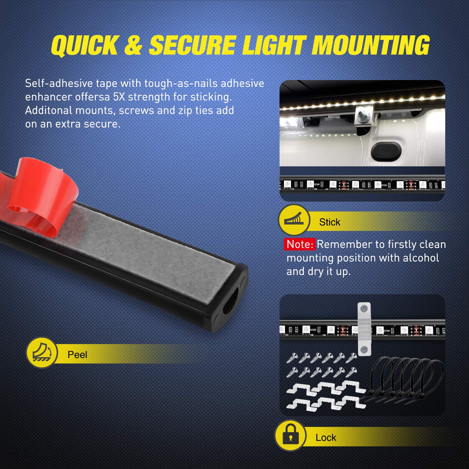 Nilight on/off switch with splitter cable demonstrating easy wiring and safety