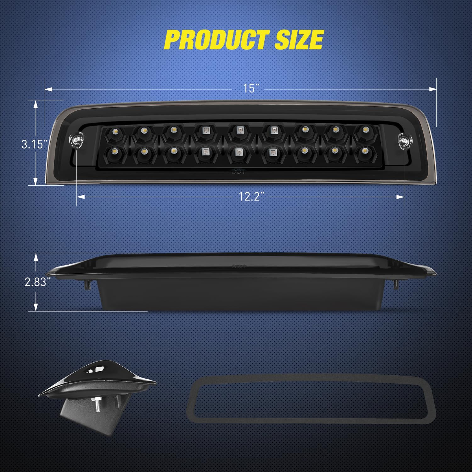 Nilight box with included foam pad showing complete kit and ready-to-install benefit