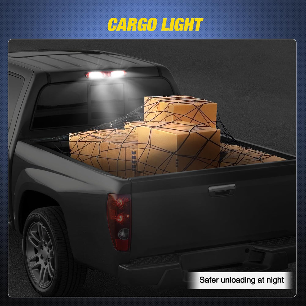 Nilight package contents with foam pad included, brand ready for install