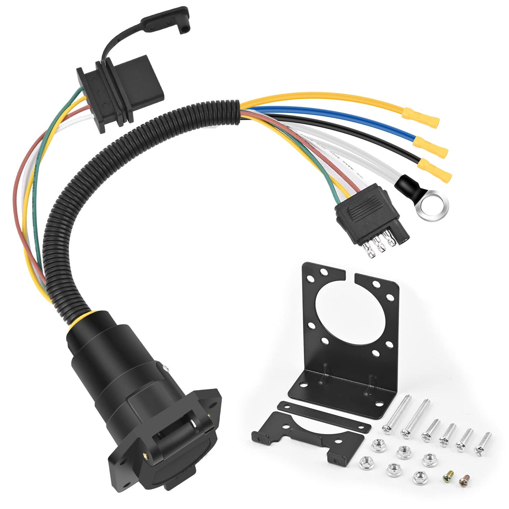 Nilight product with mounting hardware and manual illustrating ready‑to‑install kit