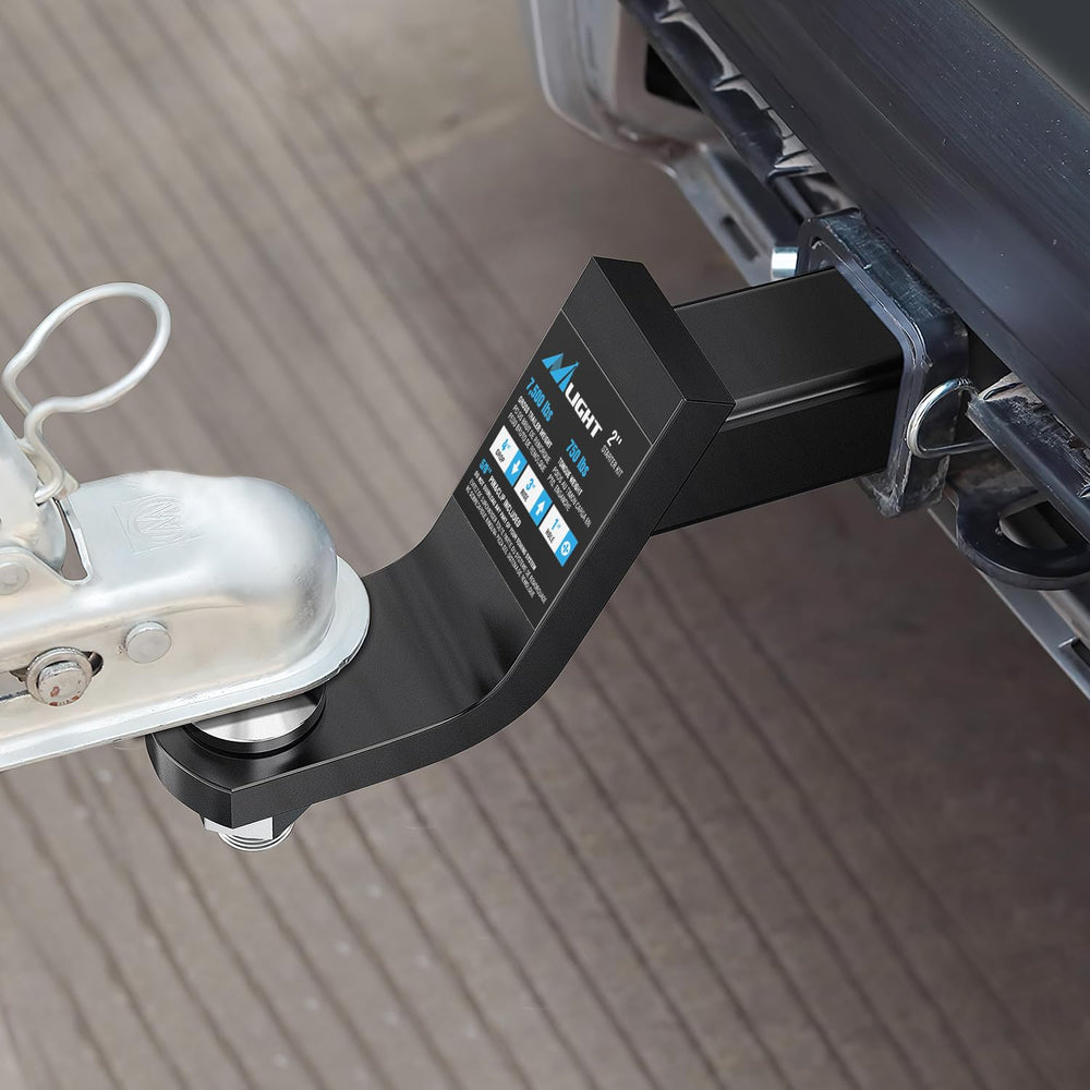 Nilight packaging with ball, pin and clip included for convenience