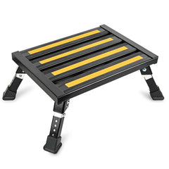 Nilight front view of step showing stable platform and compact design for safer entry