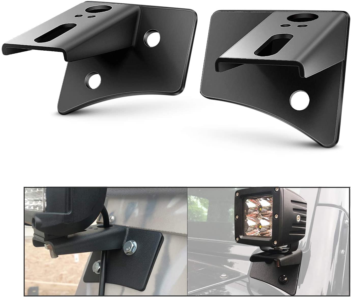 Nilight pod held in hand showing compact size and easy installation