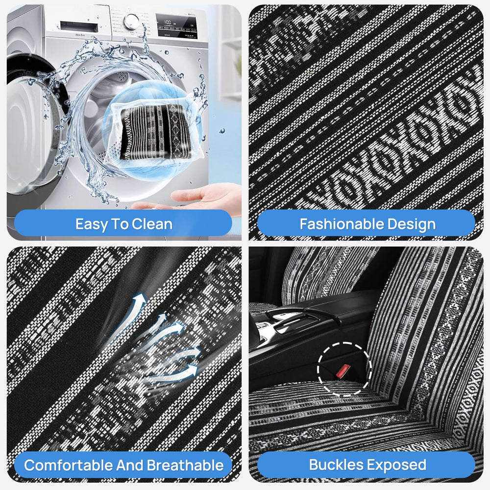 Nilight close-up of seat-back stitching showing reinforced seams benefit wear resistance