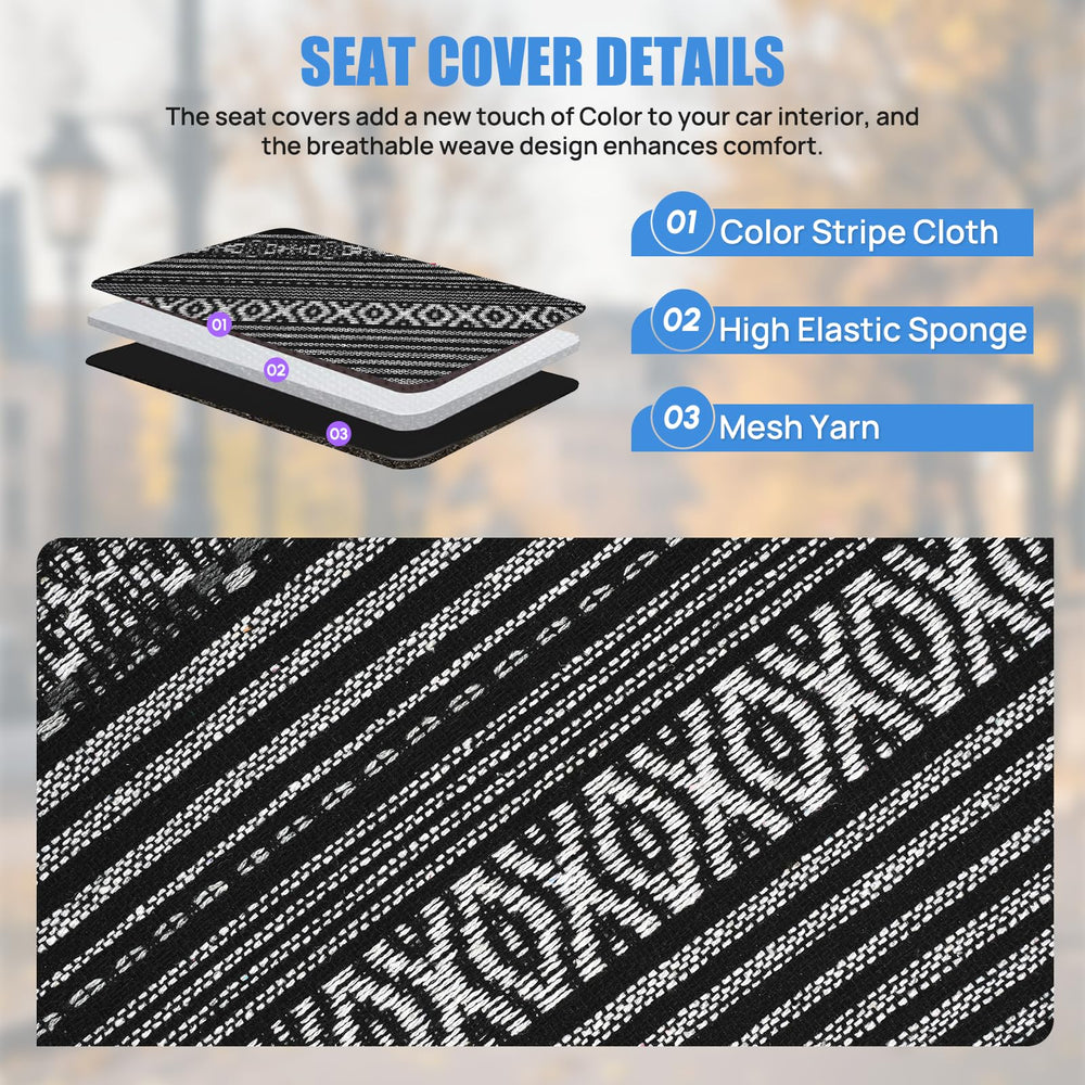Nilight cover installed on driver seat demonstrating fit and comfort benefit everyday protection
