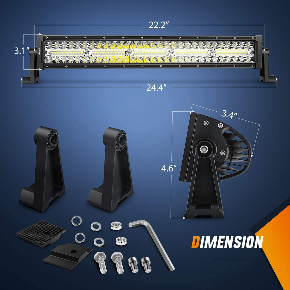 Nilight side profile showing adjustable bracket for easy positioning benefit