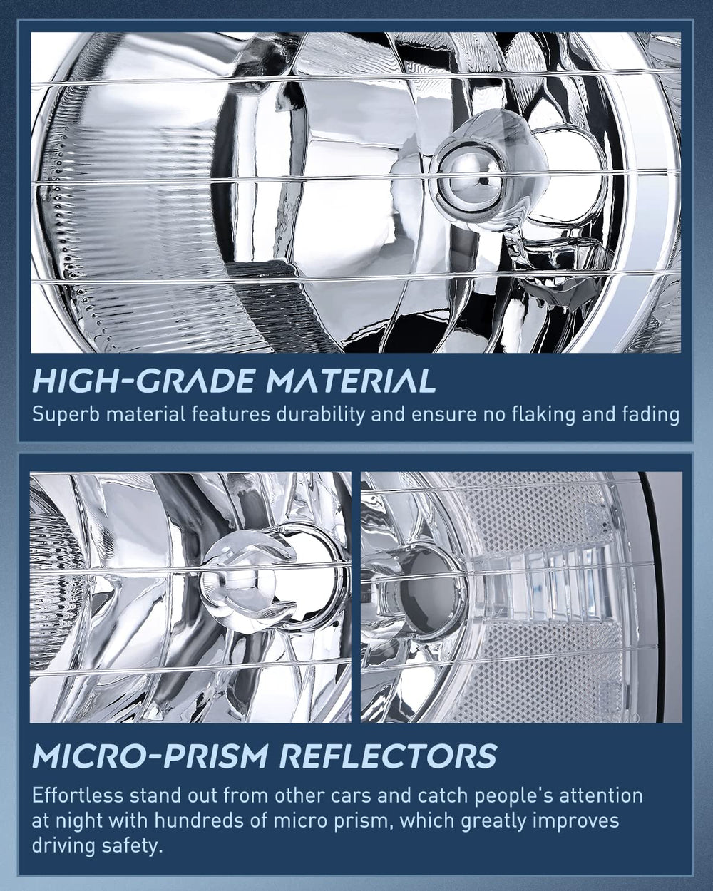 Nilight side profile mounted on truck showing correct alignment benefit
