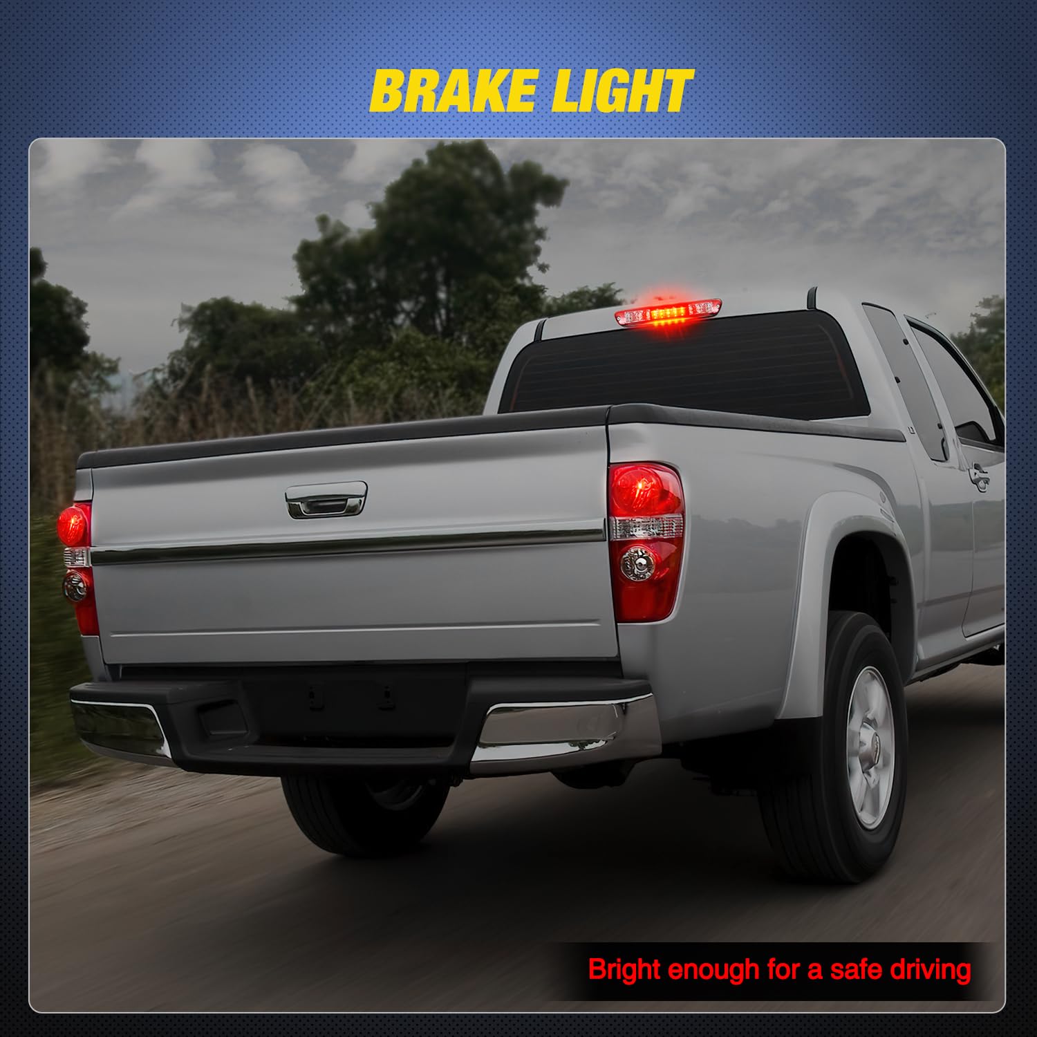 Nilight side profile highlighting sealed housing, brand resists water intrusion