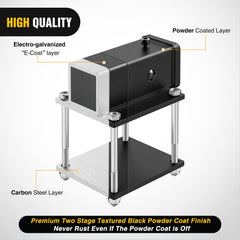 Nilight side profile showing 2x2 receiver opening for standard shank benefit