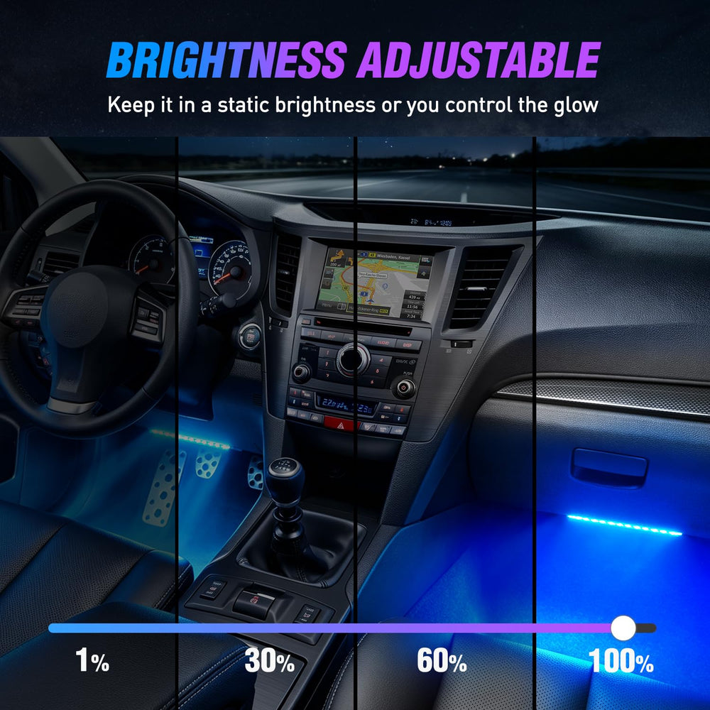 Nilight side profile showing ultra-thin strip and neat fit