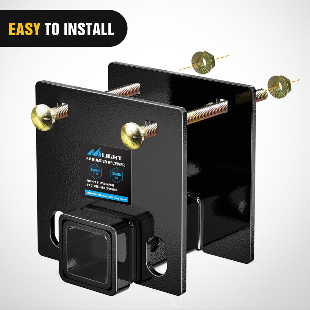 Nilight side profile with bike rack attached showing accessory compatibility benefit