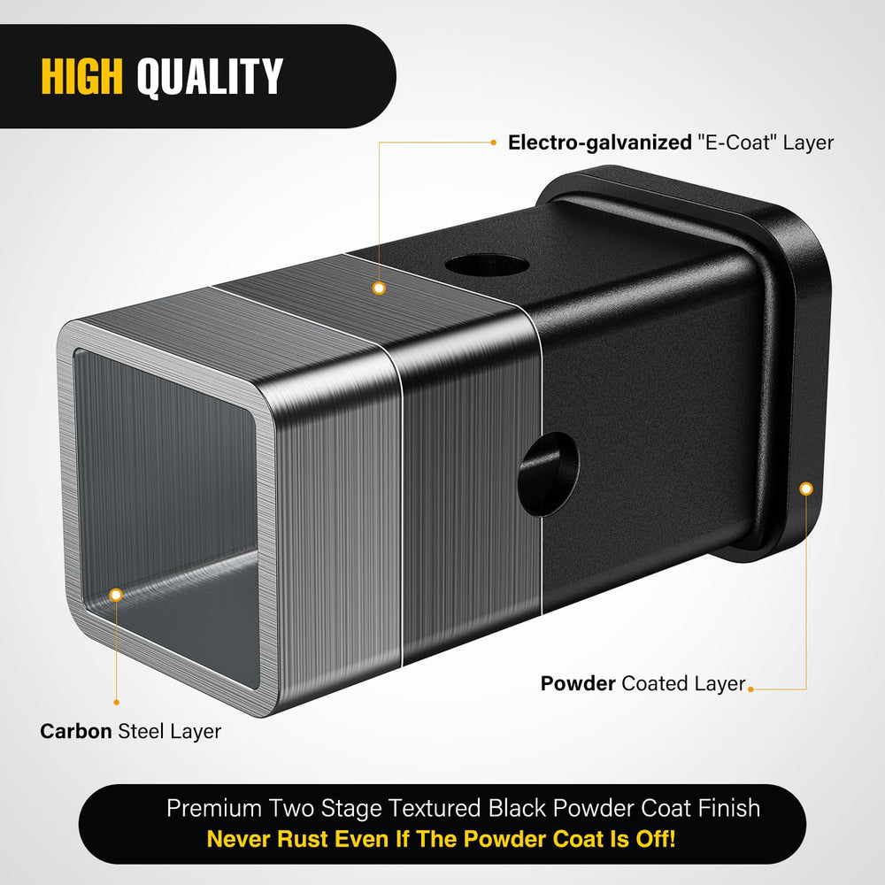 Nilight side profile with hitch pin and clip for secure fastening benefit