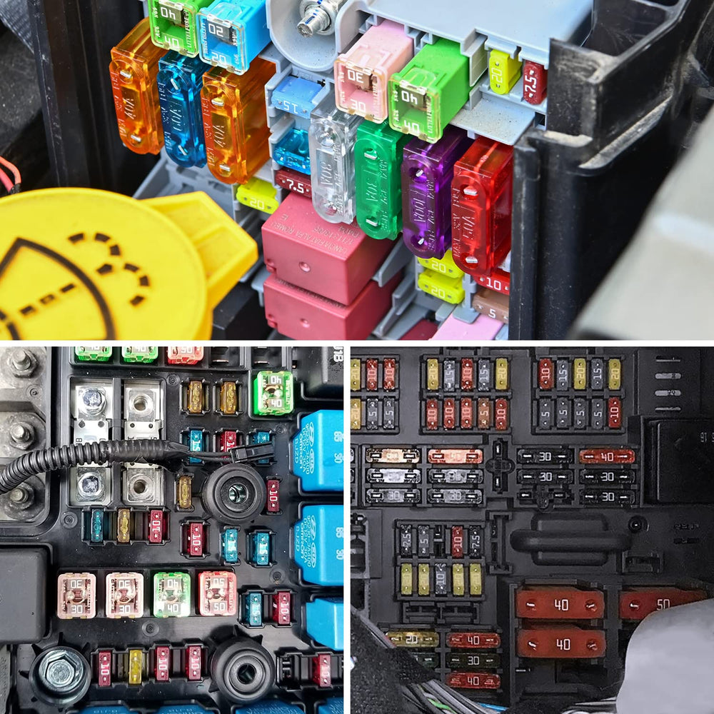 Nilight size comparison array with stamped amp ratings for correct selection