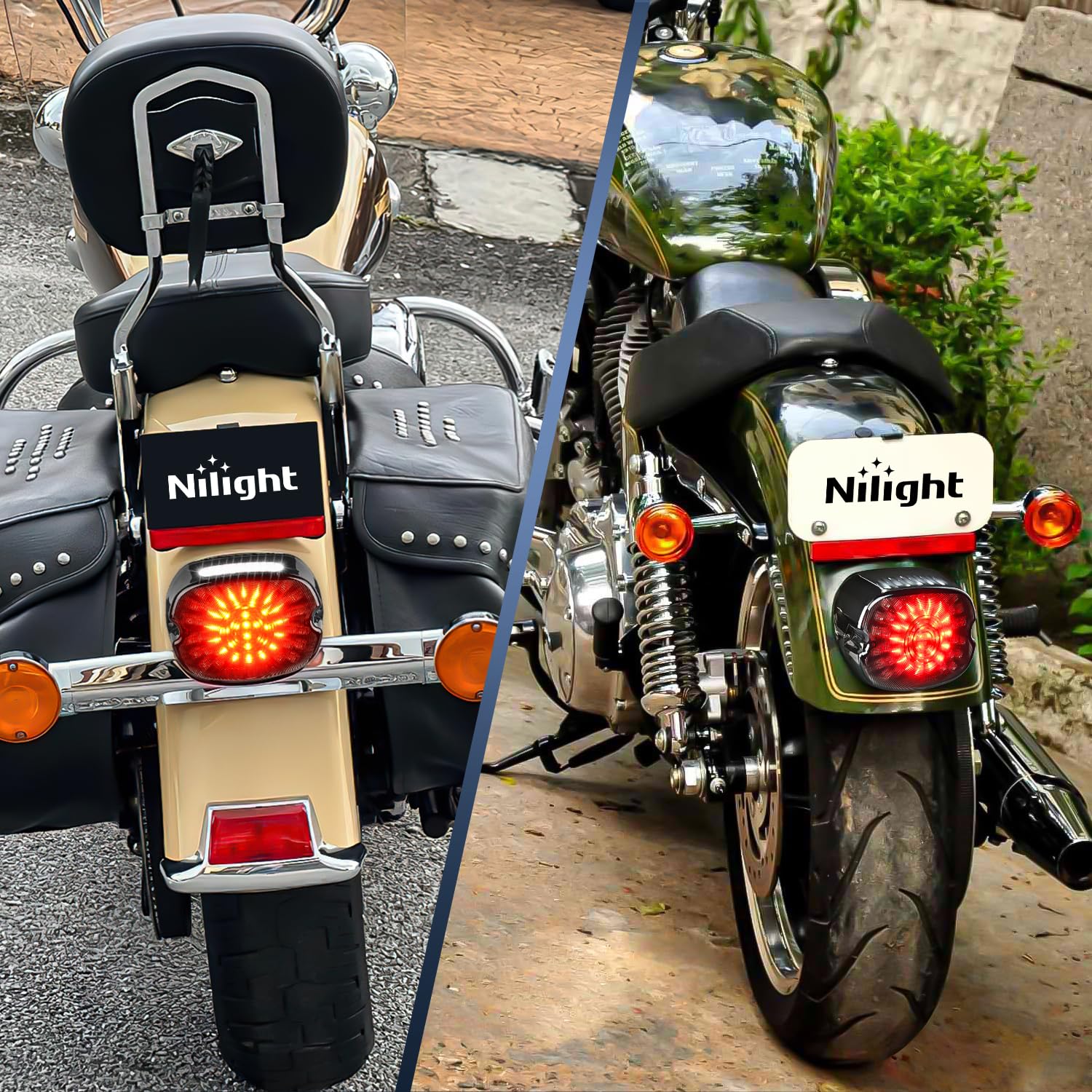 Nilight smoked housing profile showing low-profile look and reduced glare