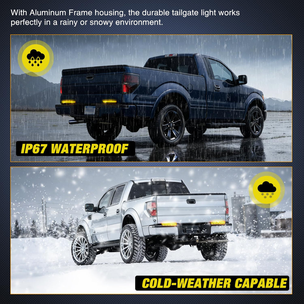 Nilight installed on a hitch cargo carrier showing secure fit and added visibility
