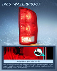 Nilight taillight installed on Dodge Ram illustrating seamless replacement