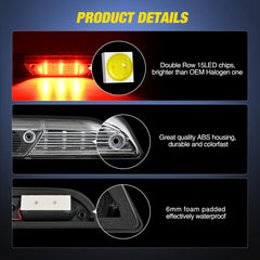 Nilight close-up of the 15 LED array highlighting increased brightness and visibility