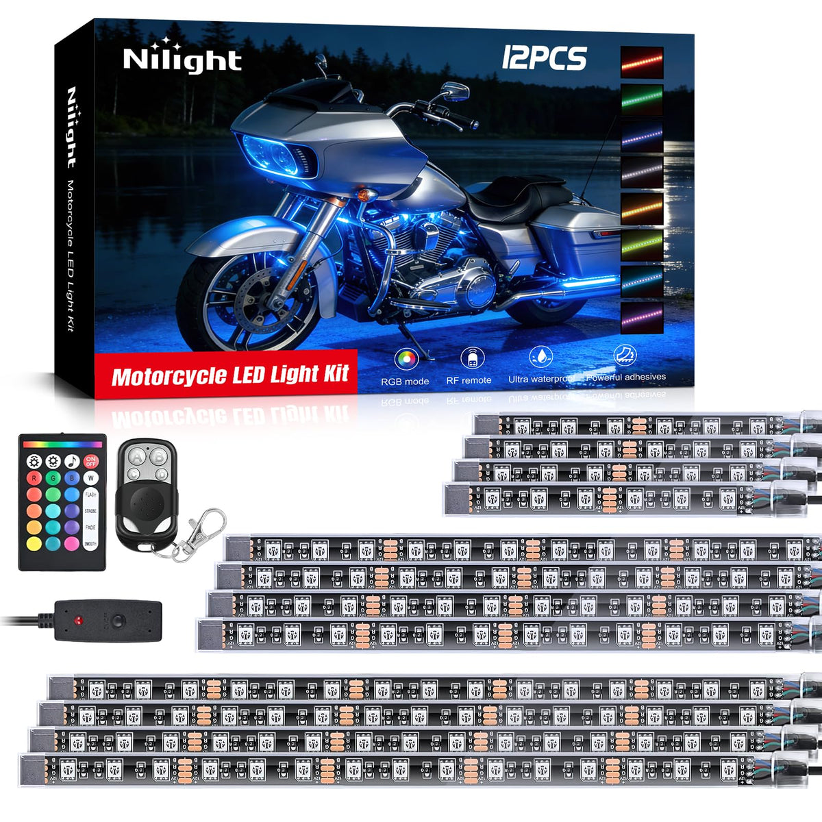 Nilight TL-35 front packaging showing contents and kit benefits