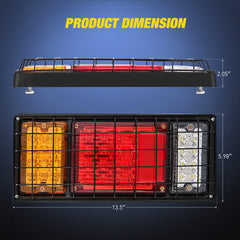 Nilight close-up of 40 LEDs highlighting bright output and signal clarity