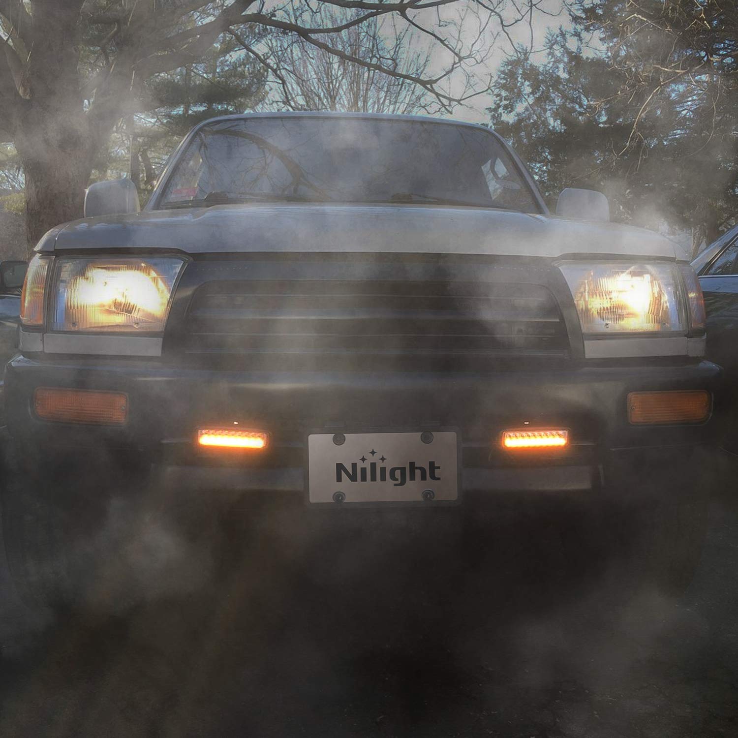 Nilight under water spray showing waterproof protection for reliability