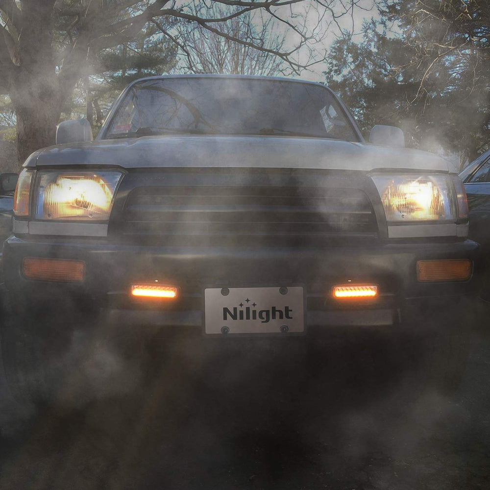 Nilight under water spray showing waterproof protection for reliability