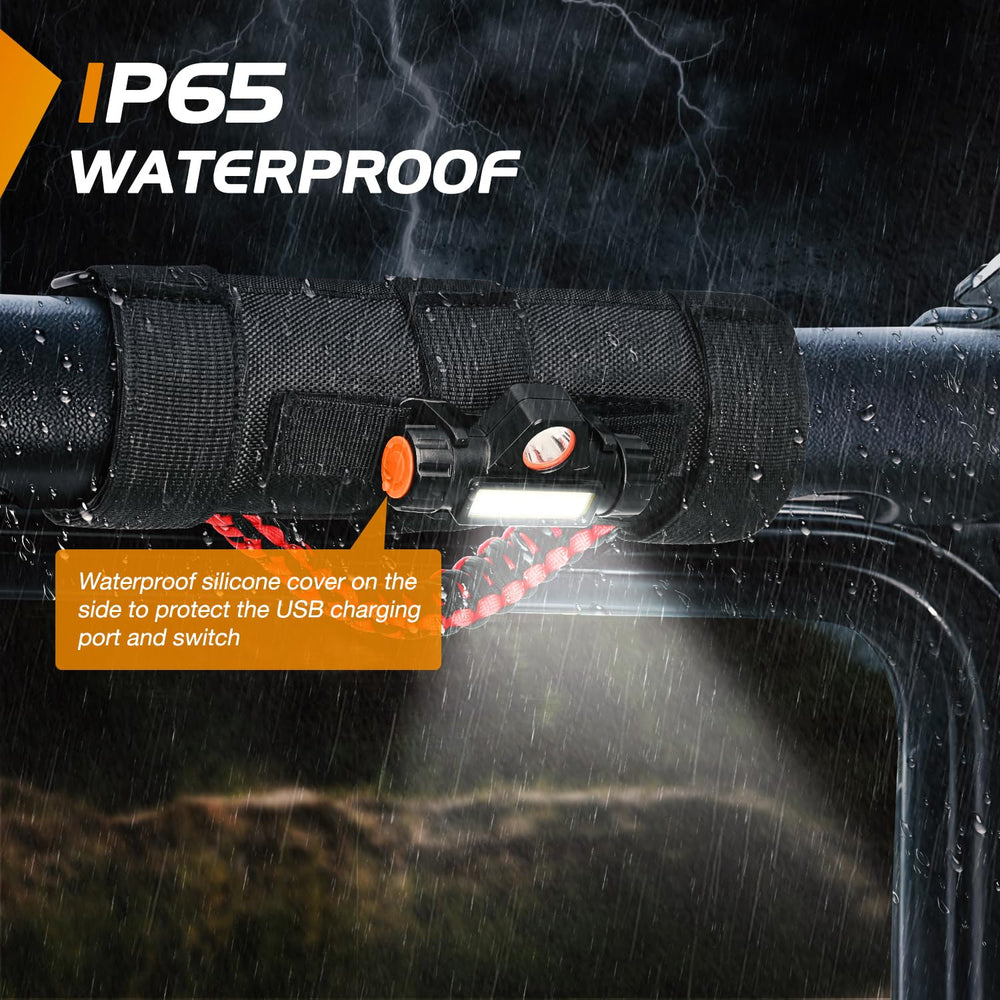Nilight during rain to illustrate IP65 weather resistance and durability