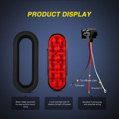 Nilight wiring and 3-prong plug image showing secure electrical connection benefit