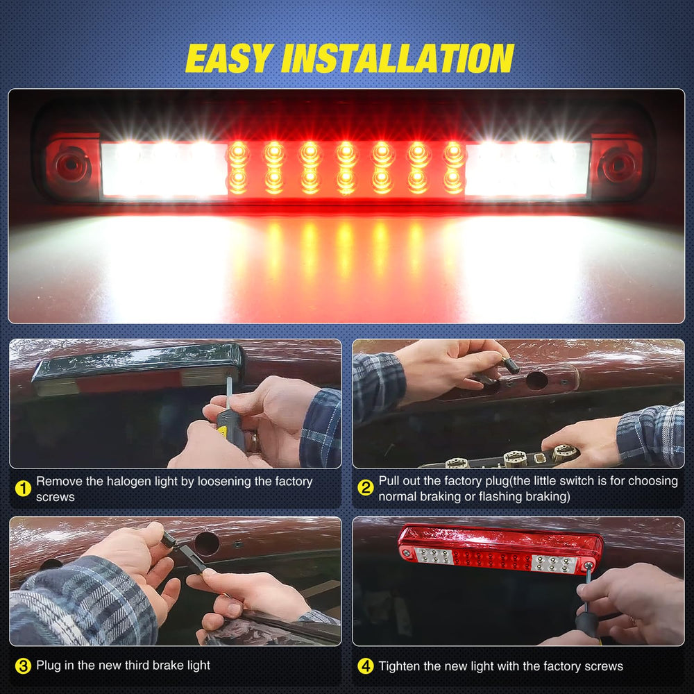 Nilight wiring connector detail ensures easy plug-and-play fit