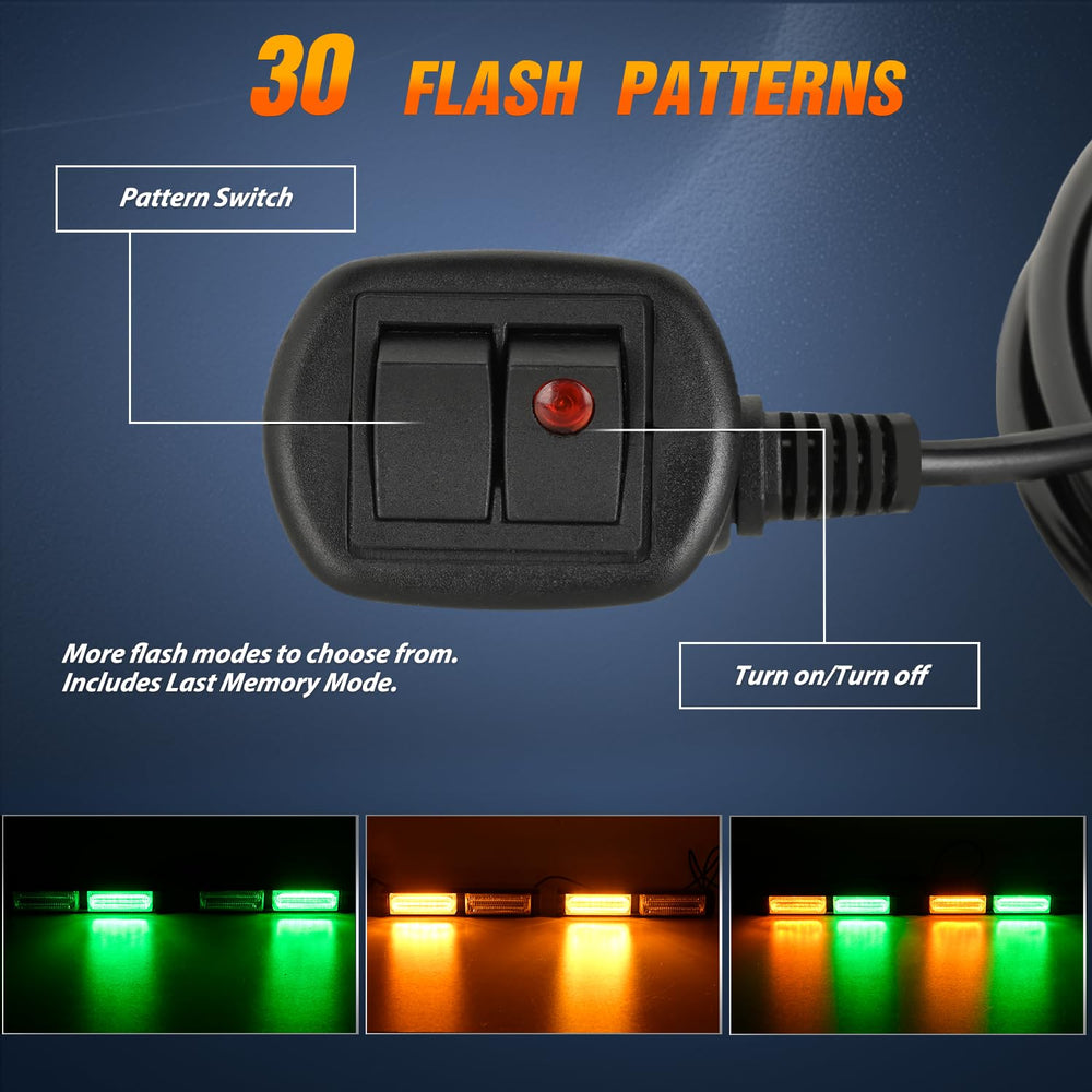 Nilight wiring length scale showing long cord reach for versatile vehicle placement