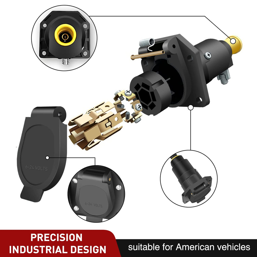 Nilight wiring loom and dust covers showing organized cables and corrosion protection