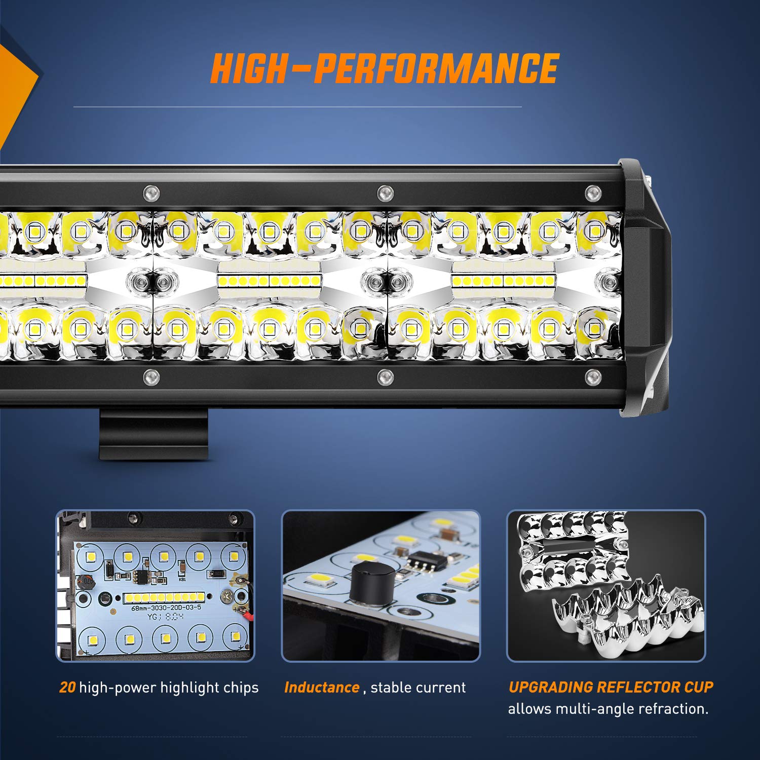 Nilight ZH409 side profile highlighting die-cast housing for durability