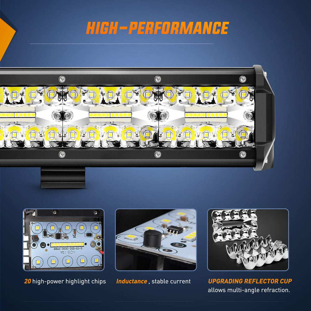 Nilight ZH409 side profile highlighting die-cast housing for durability