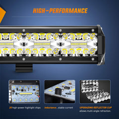 Nilight ZH409 side profile highlighting die-cast housing for durability