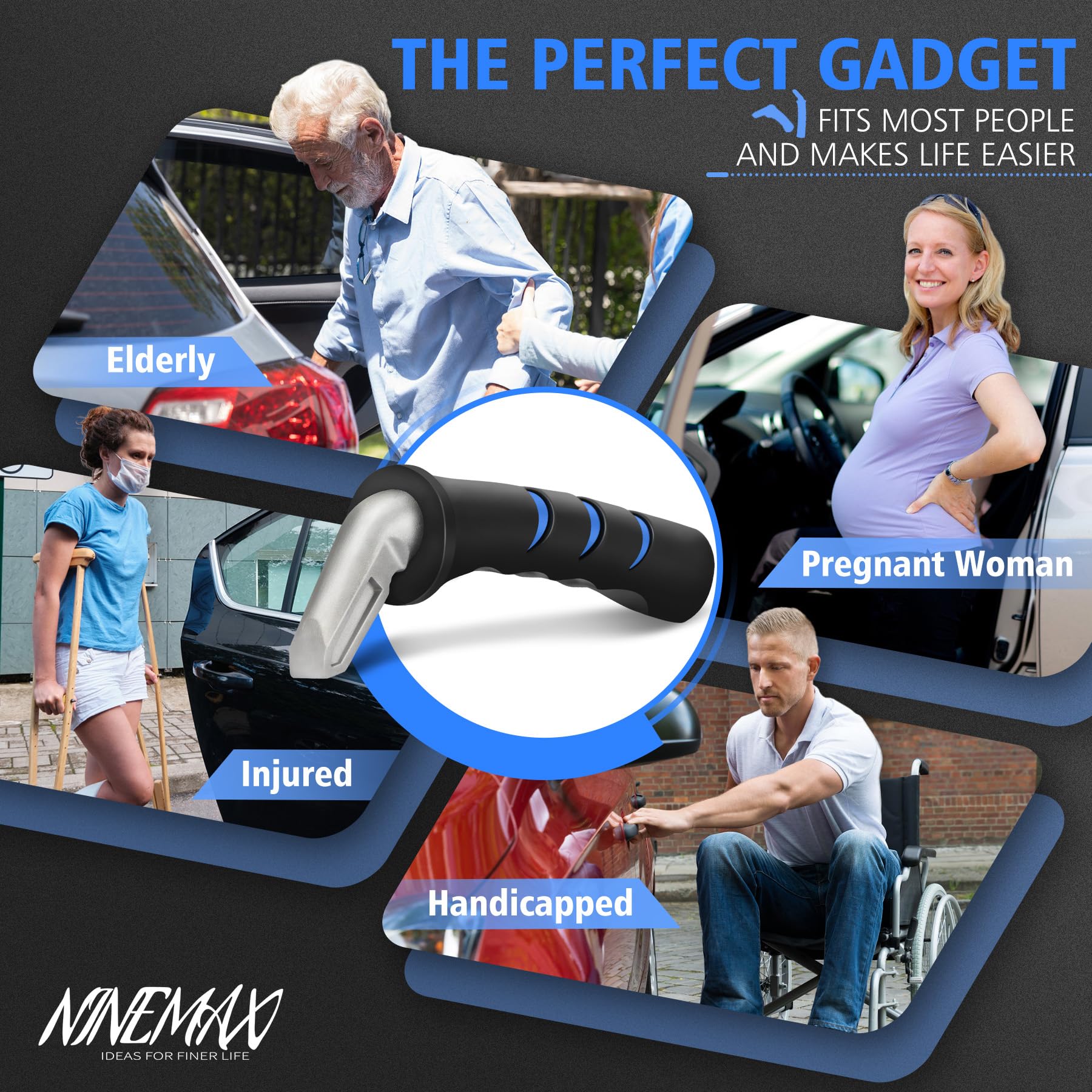 NINEMAX in a caravan scene highlighting easy transport and accessibility
