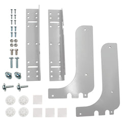 nipponAsia front view of RVDM117KIT showing complete bracket set for easy door mounting