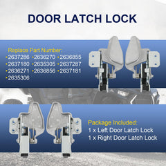 Nirakoka close-up of latch mechanism highlighting durable stainless construction