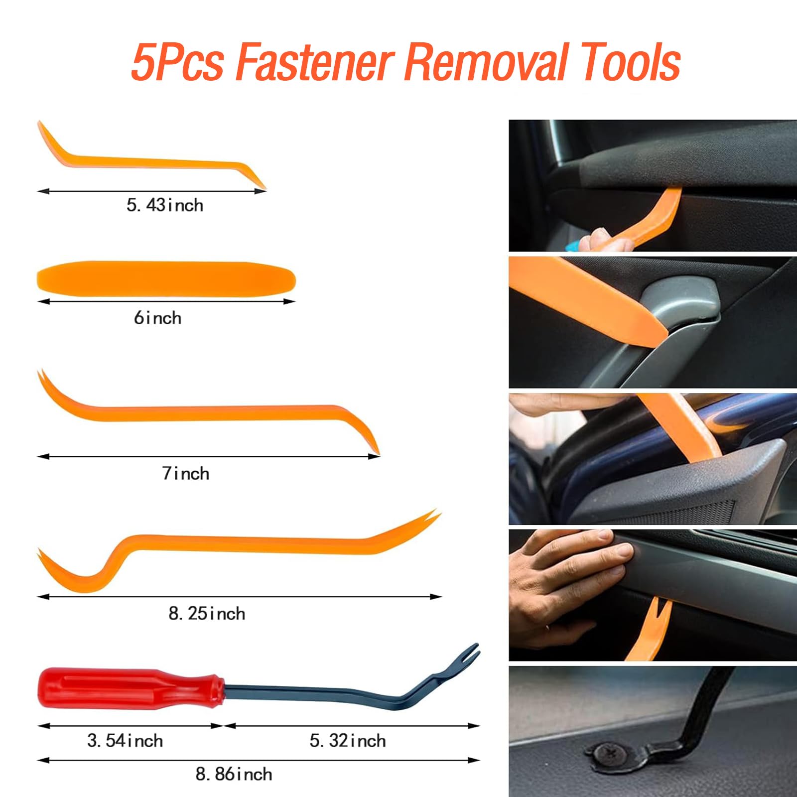Niteguy trim removal tools in hand demonstrating safe panel protection