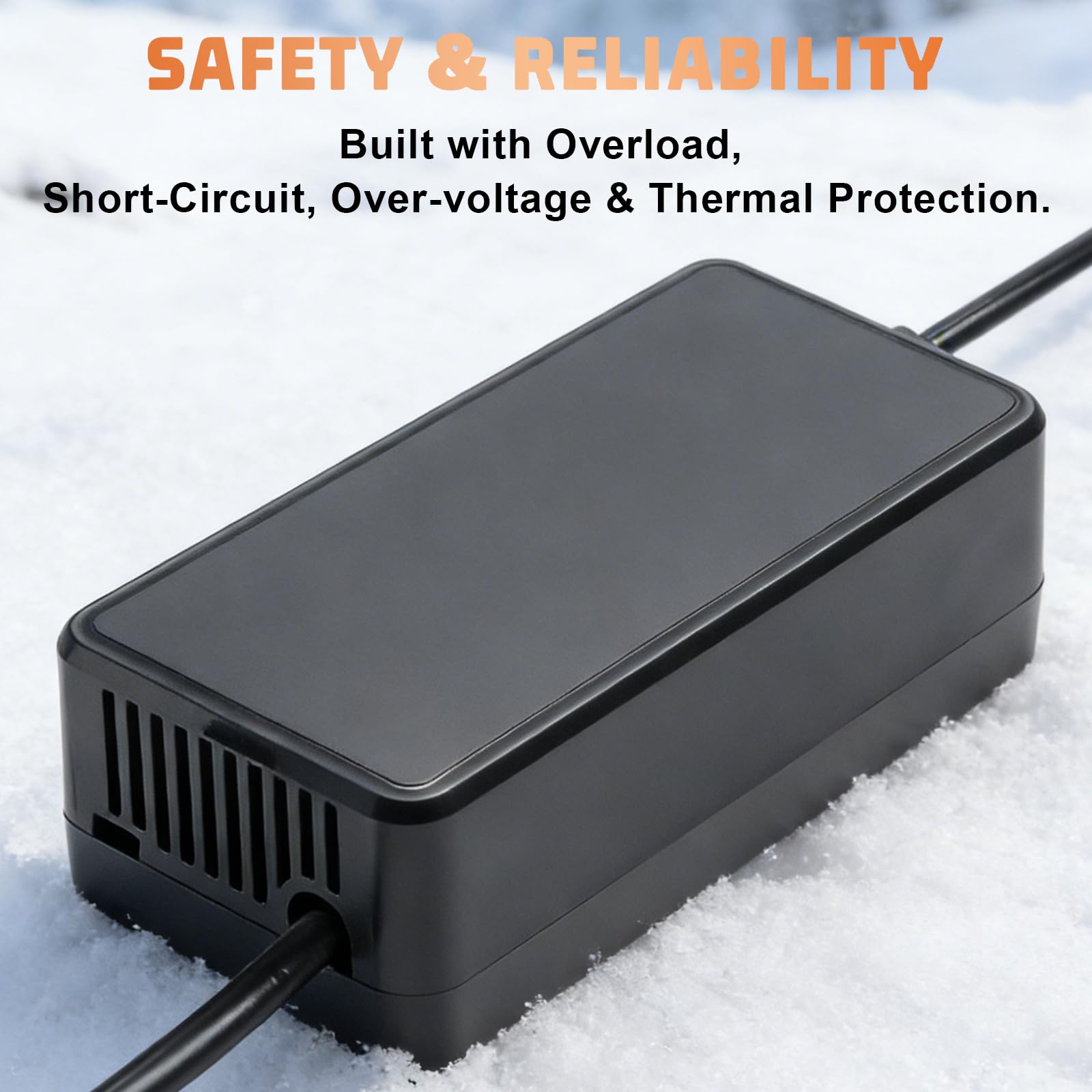 Niutudza adapter close-up label showing specifications and compatibility benefits
