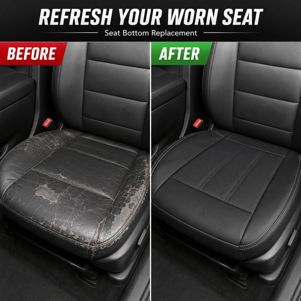 NLQR side profile showing precise contour fit for original seat shape benefit