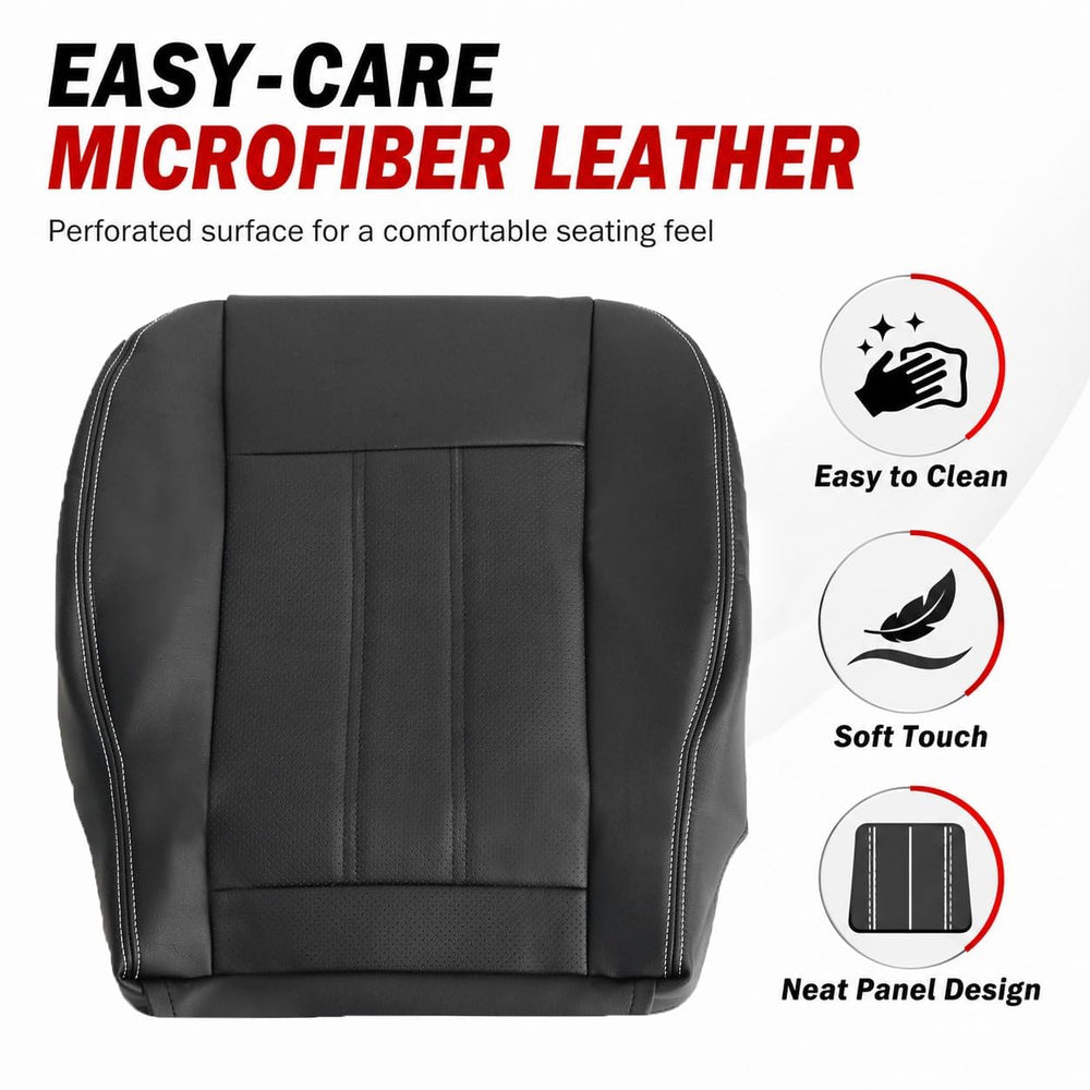 NLQR seat cover in minivan interior demonstrating refreshed cabin aesthetic benefit
