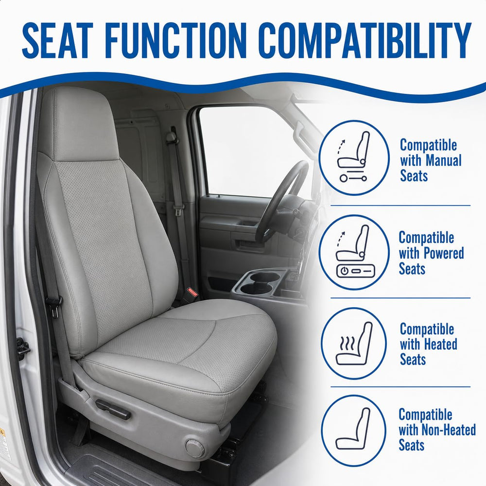 NLQR seat in vehicle lifestyle showing restored interior appearance