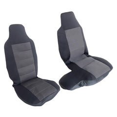 NLQR seatback detail showing precise stitching and reinforced seams