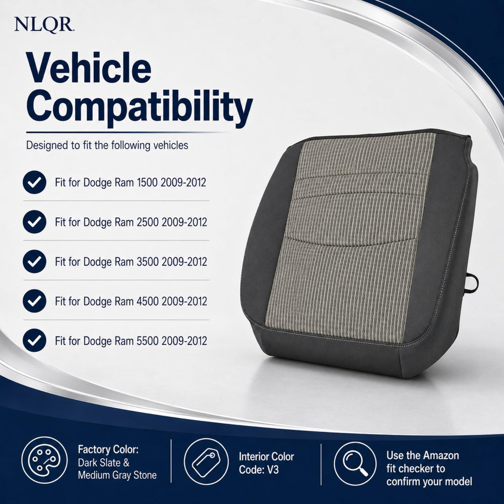 NLQR foam cushion pad close-up restoring seat support and comfort