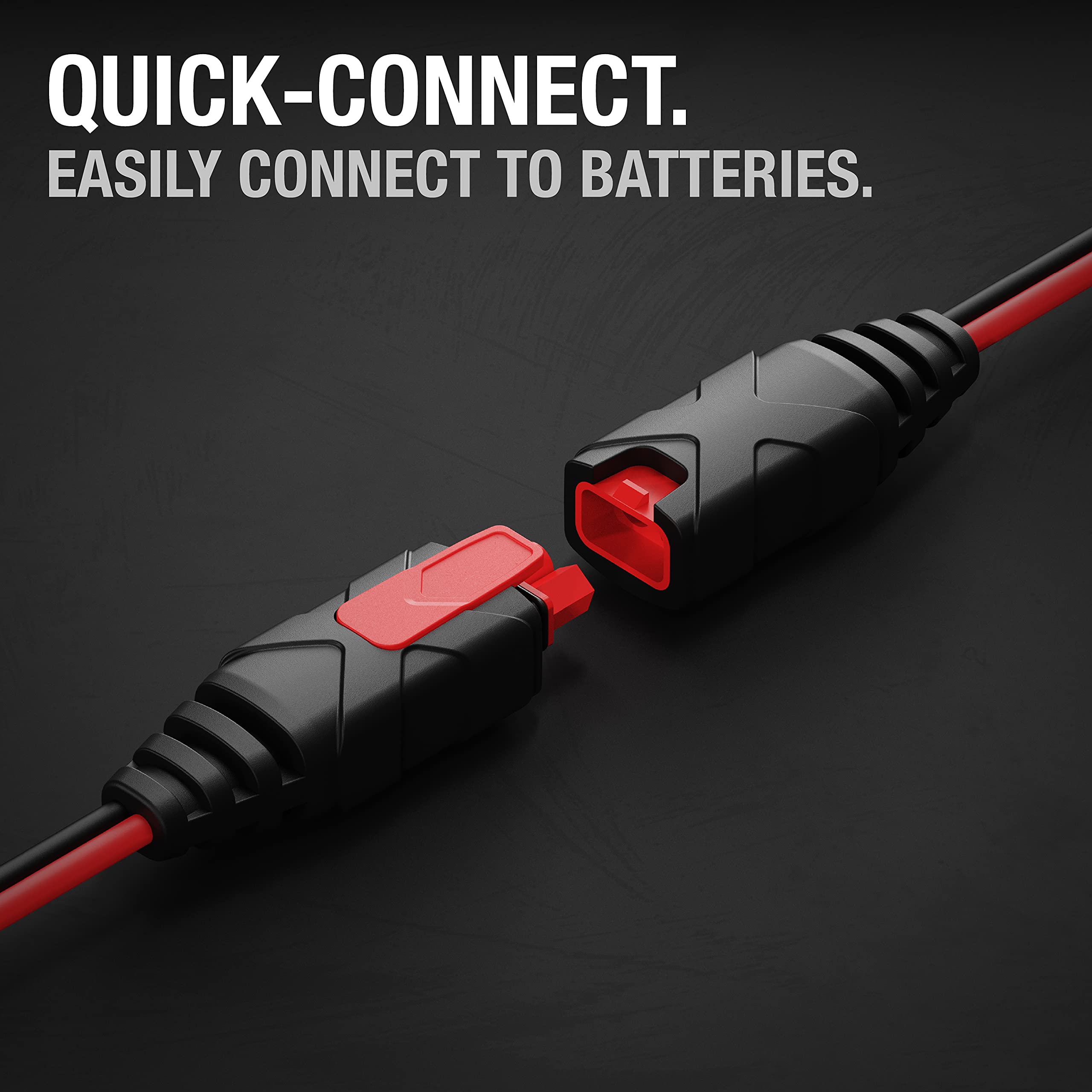 NOCO GC002 rugged watertight connector showing moisture resistance benefit