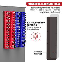NOEAIKE magnetic base detail with rubber coating protecting tools and surfaces