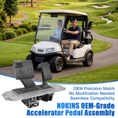 NOKINS close-up of pedal spring and texture, provides reliable rebound performance