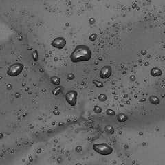nomiou PVC-coated fabric close-up highlighting waterproof texture and easy-clean benefit